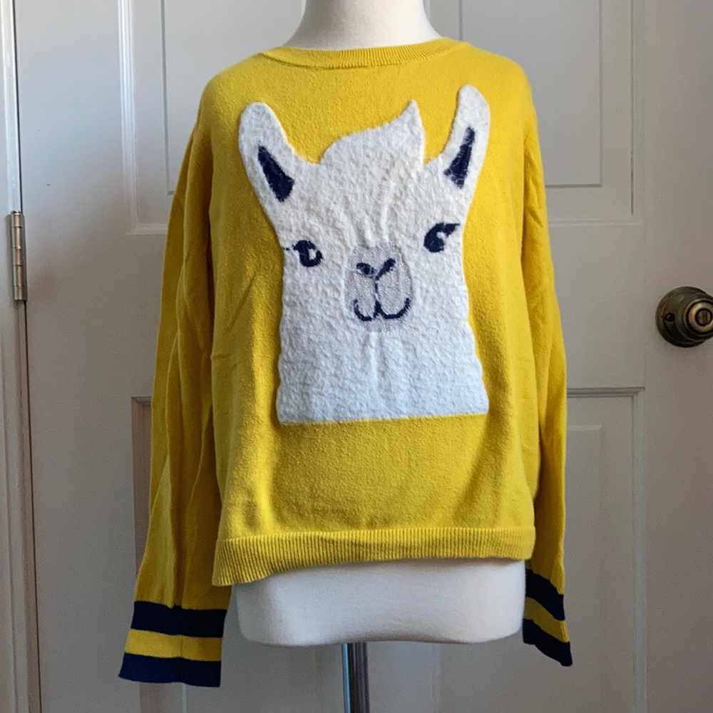 Llama Cozy Sweater